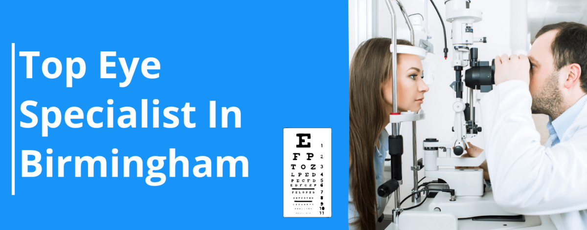 Top eye specialists in Birmingham recommended by iosandweb for advanced eye care and treatment services