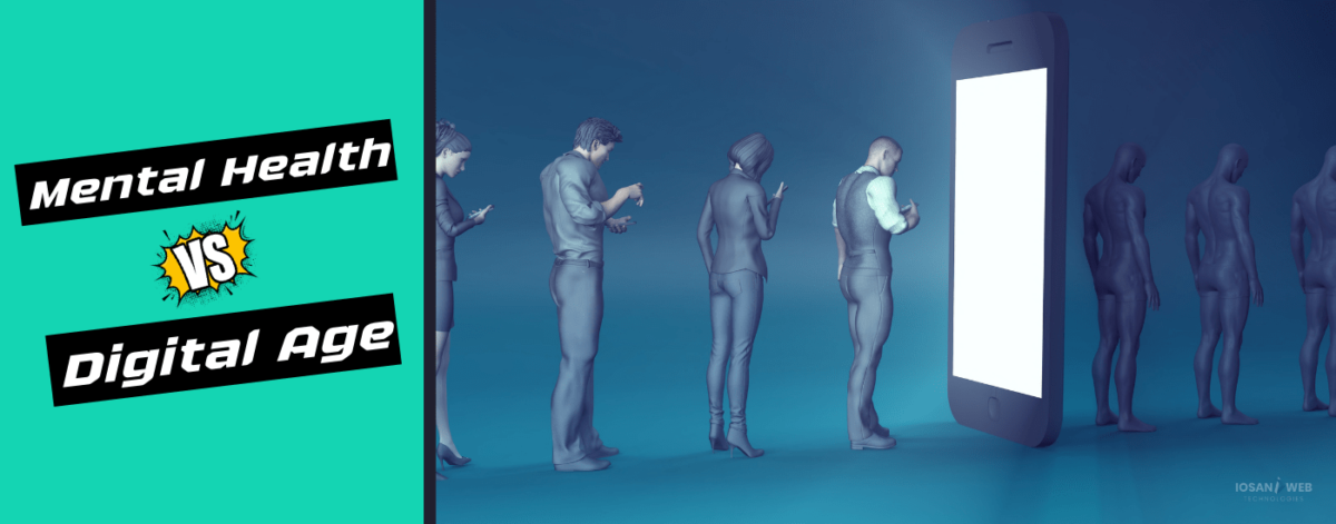 Mental health and self-care in the digital age highlighting balance, mindfulness, and digital wellbeing