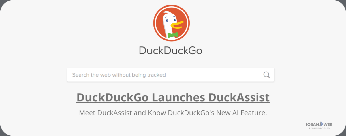 DuckDuckGo AI search entering the latest AI trends in search engine technology