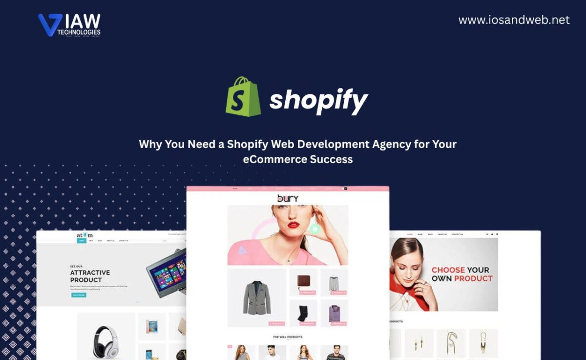 Professional Shopify Web Development Agency by iosandweb, creating custom eCommerce websites with responsive design, SEO optimization, and seamless user experience.