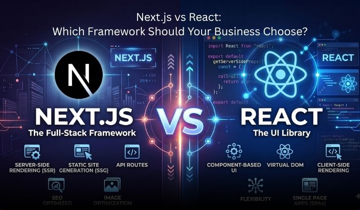 Next.js vs React: Which Framework Should Your Business Choose?